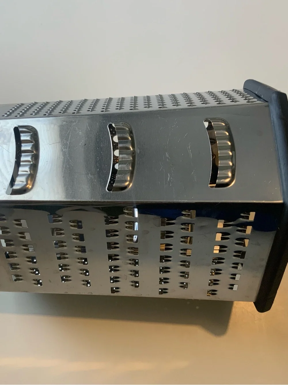Grater 6 Way Silver